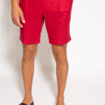 Linen Shorts - Red