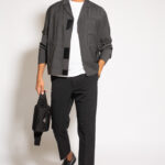 Patch-Pocket Single-Breasted Jacket