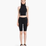 STRETCH JERSEY BIKER SHORTS