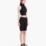 STRETCH JERSEY BIKER SHORTS
