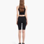 STRETCH JERSEY BIKER SHORTS