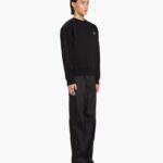 STUDDED TECHNICAL COTTON SWEATSHIRT