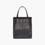 SMALL SEQUINNED MESH TOTE BAG