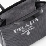 SMALL SEQUINNED MESH TOTE BAG
