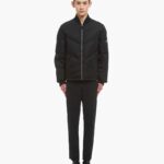 RE NYLON BOMBER PUFFER