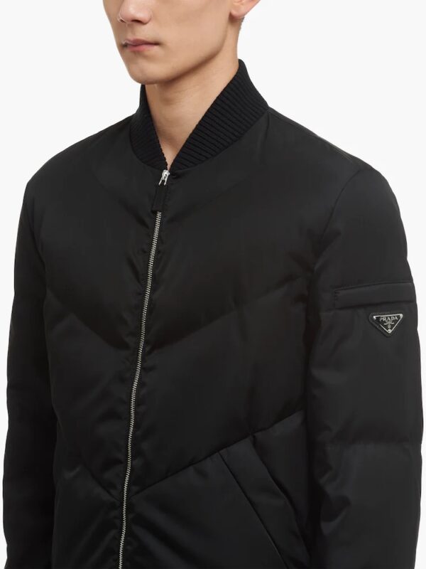 RE NYLON BOMBER PUFFER
