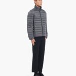 REVERSIBLE TECH FABRIC PUFFER JACKET