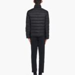 REVERSIBLE TECH FABRIC PUFFER JACKET
