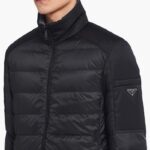 REVERSIBLE TECH FABRIC PUFFER JACKET