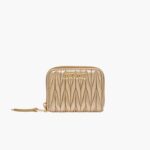 MATELASSÉ ZIPPED WALLET