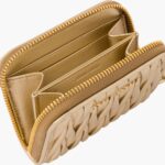 MATELASSÉ ZIPPED WALLET