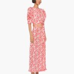 CROPPED MAROCAIN BLOUSE