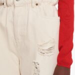 ECRU DENIM JEANS