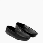 LOGO CALF LEATHER LOAFERS