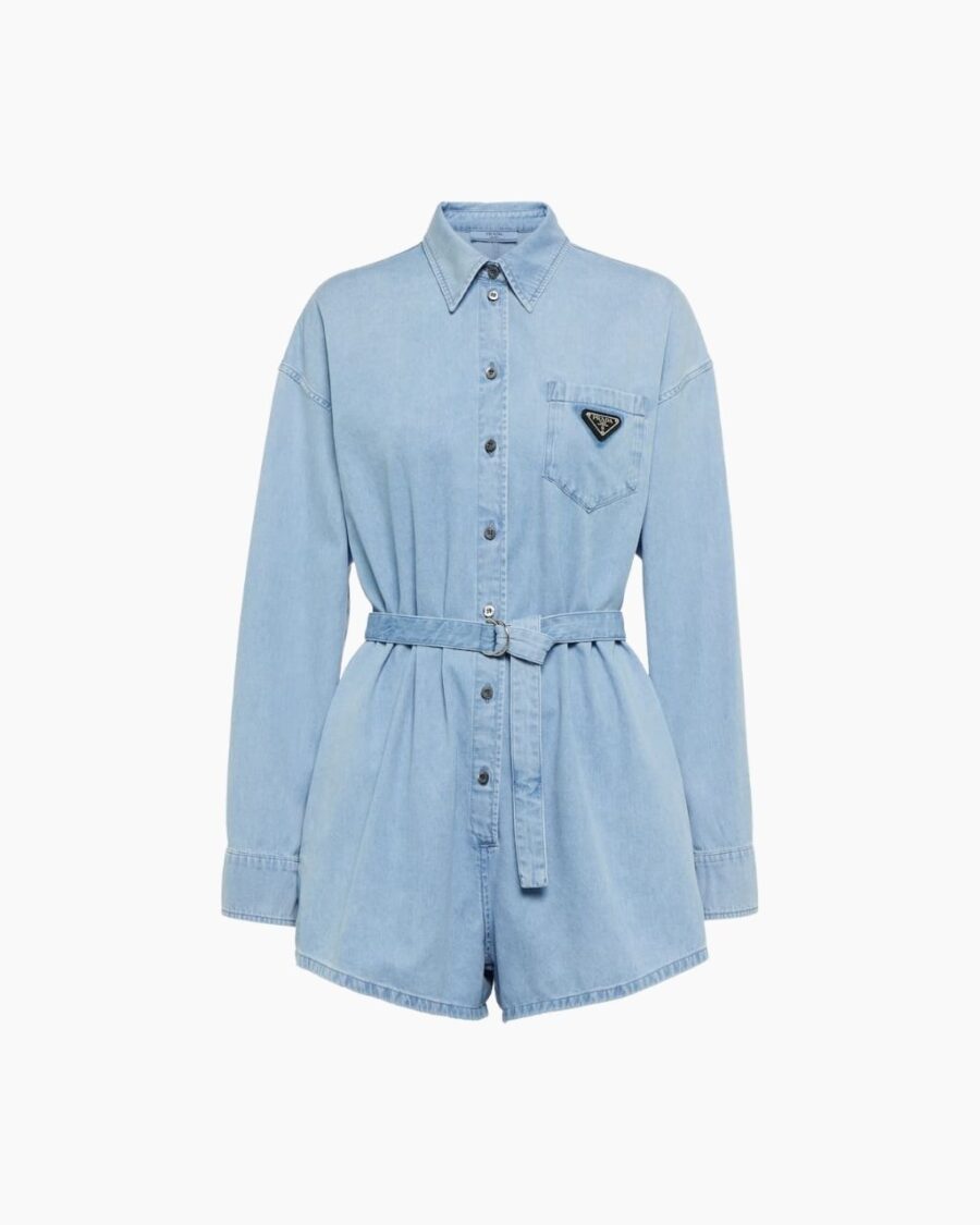 DENIM PLAYSUIT