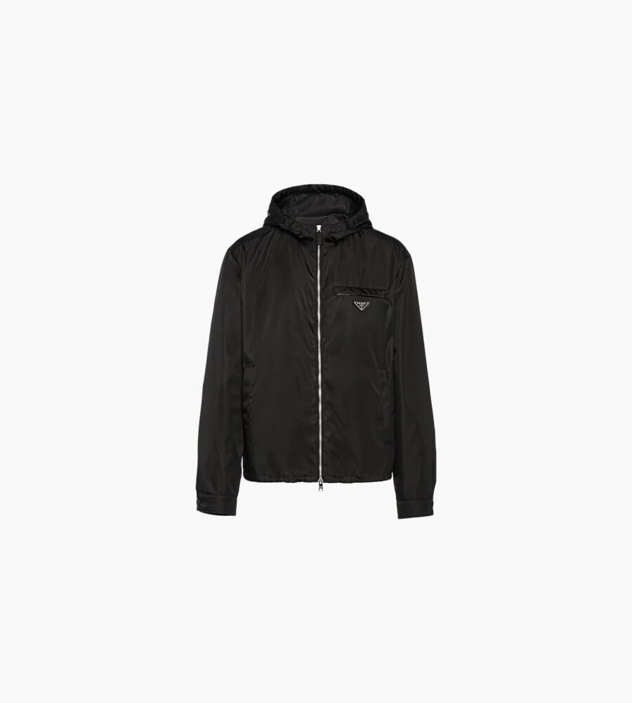 RE NYLON HOODED BLOUSON