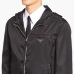 RE NYLON HOODED BLOUSON