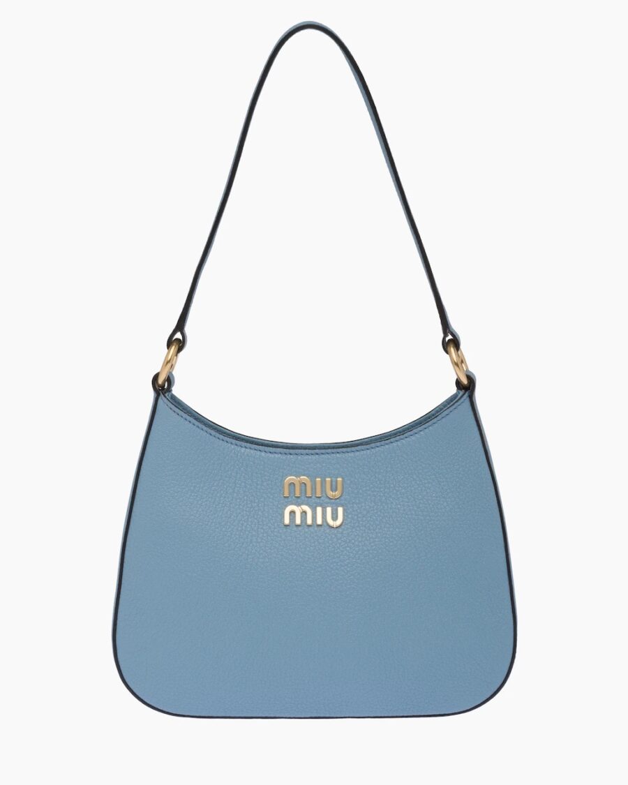 MADRAS LEATHER SHOULDER BAG