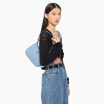 MADRAS LEATHER SHOULDER BAG