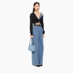 MADRAS LEATHER SHOULDER BAG