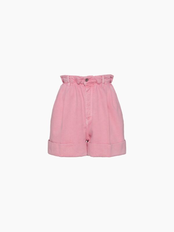 DRILL DENIM SHORTS