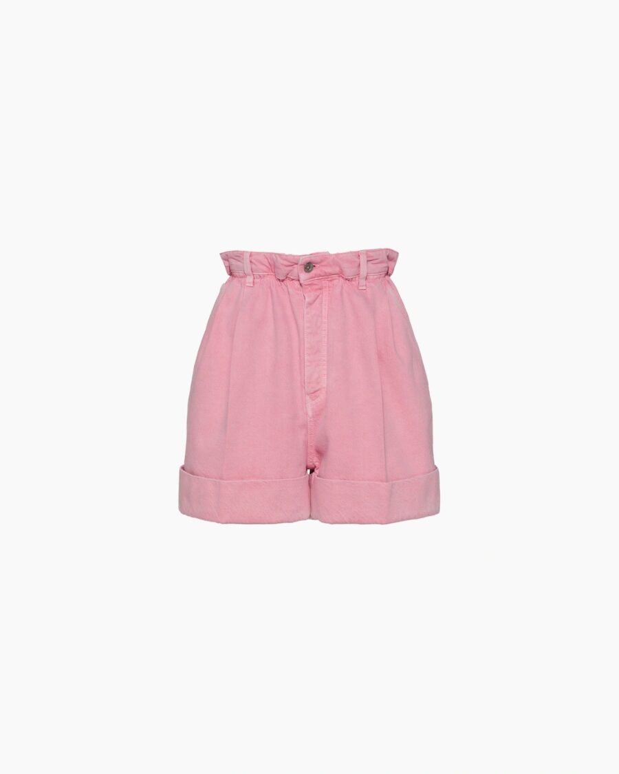 DRILL DENIM SHORTS