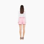 DRILL DENIM SHORTS