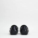 CITY GOMMINO DRIVING SHOES IN LEATHER - BLACK