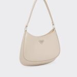 CLEO BRUSHED LEATHER SHOULDER BAG