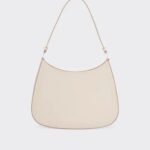 CLEO BRUSHED LEATHER SHOULDER BAG