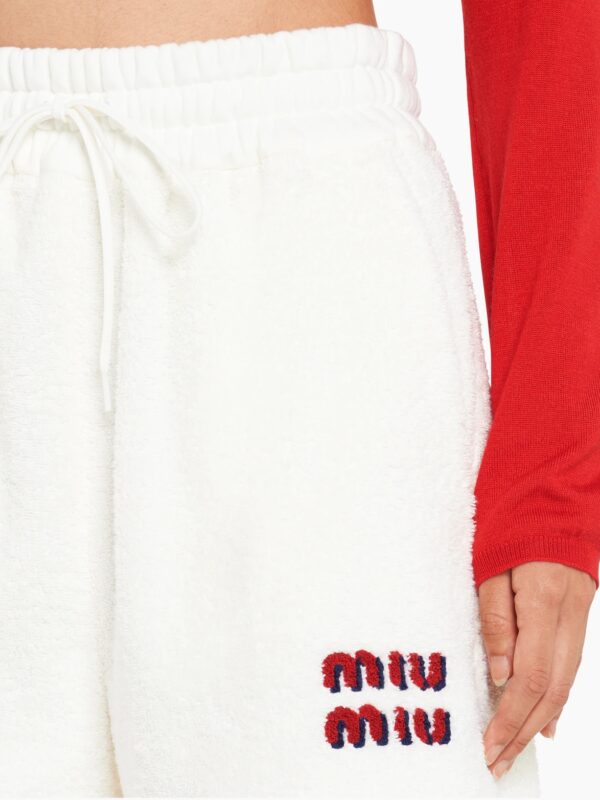 EMBROIDERED COTTON SHORTS