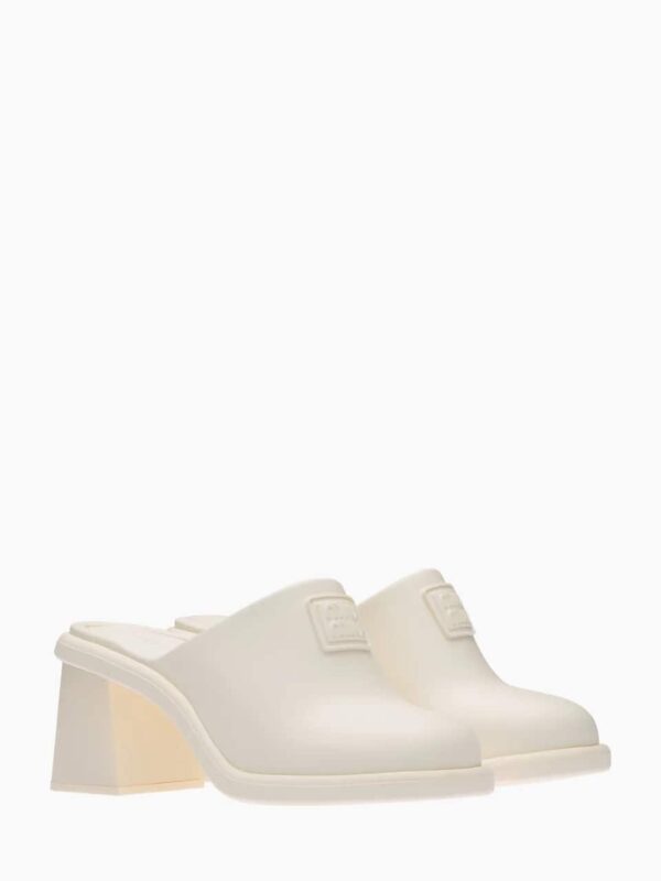 RUBBER LOGO MULES