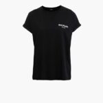FLOCKED LOGO TEE