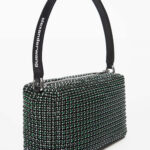 HIERESS MEDIUM POUCH WITH RHINESTONES
