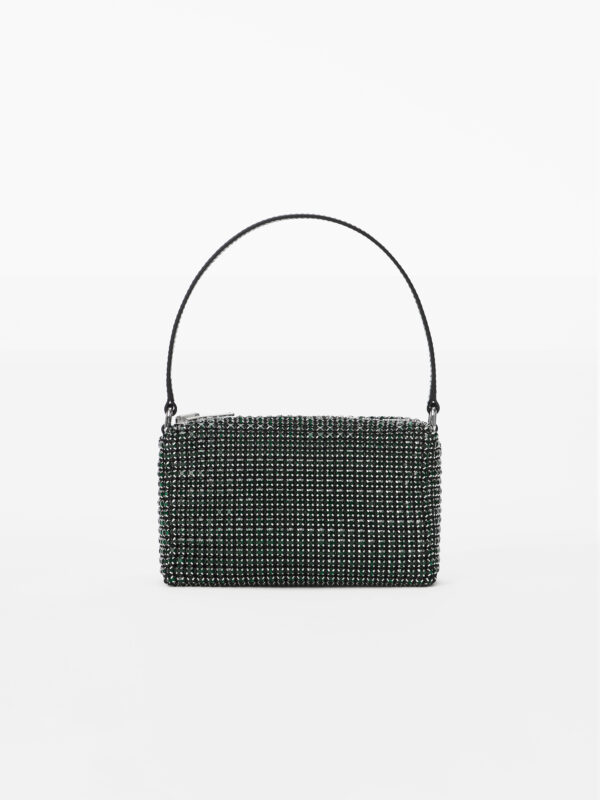 HIERESS MEDIUM POUCH WITH RHINESTONES
