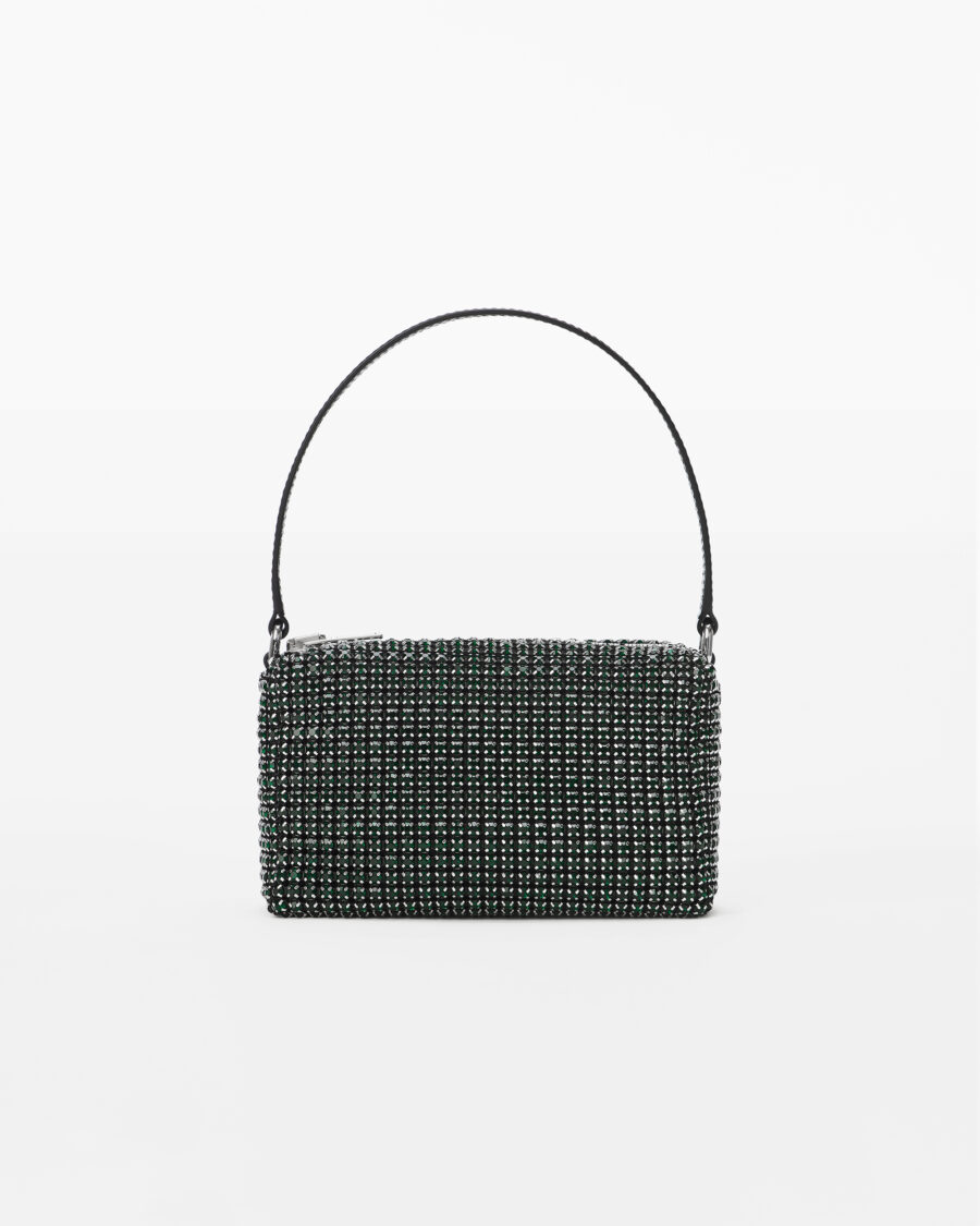 HIERESS MEDIUM POUCH WITH RHINESTONES
