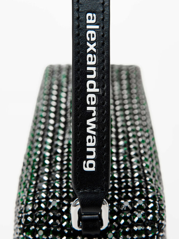HIERESS MEDIUM POUCH WITH RHINESTONES