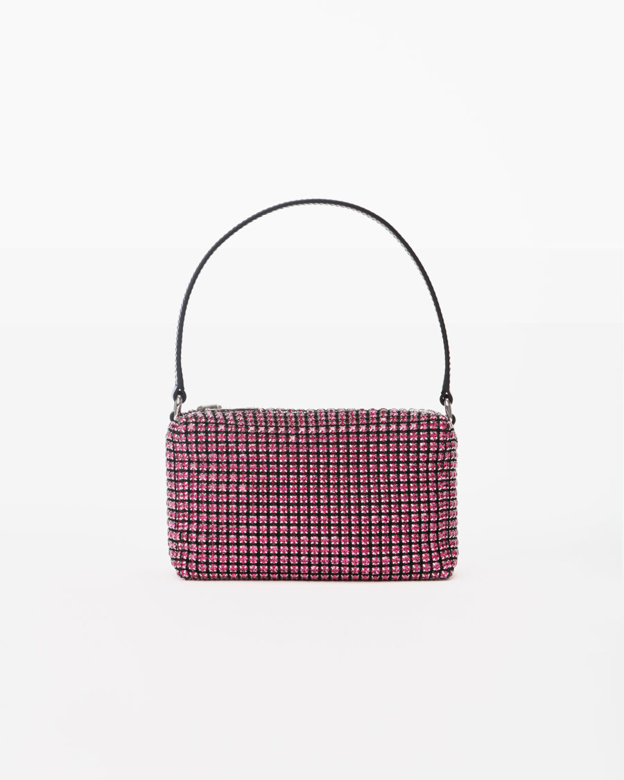 HIERESS MEDIUM POUCH WITH RHINESTONES