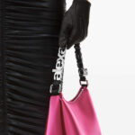 MARQUEES MEDIUM HOBO IN SATIN