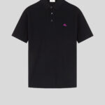 PIQUET POLO SHIRT WITH EMBROIDERED PEGASO