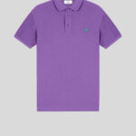 PIQUET POLO SHIRT WITH EMBROIDERED PEGASO