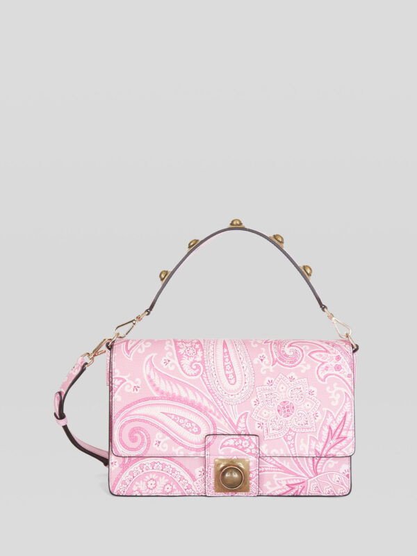 CROWN ME LIQUID PAISLEY SHOULDER BAG