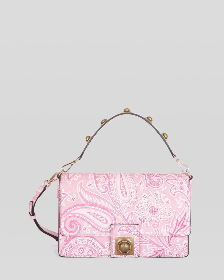 CROWN ME LIQUID PAISLEY SHOULDER BAG