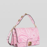 CROWN ME LIQUID PAISLEY SHOULDER BAG
