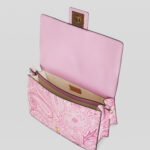 CROWN ME LIQUID PAISLEY SHOULDER BAG