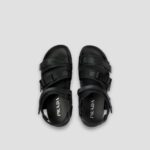 STRAPPED RE NYLON SANDALS