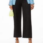 SLIM RELAXED PANTS IN SILK