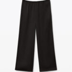 SLIM RELAXED PANTS IN SILK