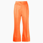 FLARED NEOPRENE PANTS