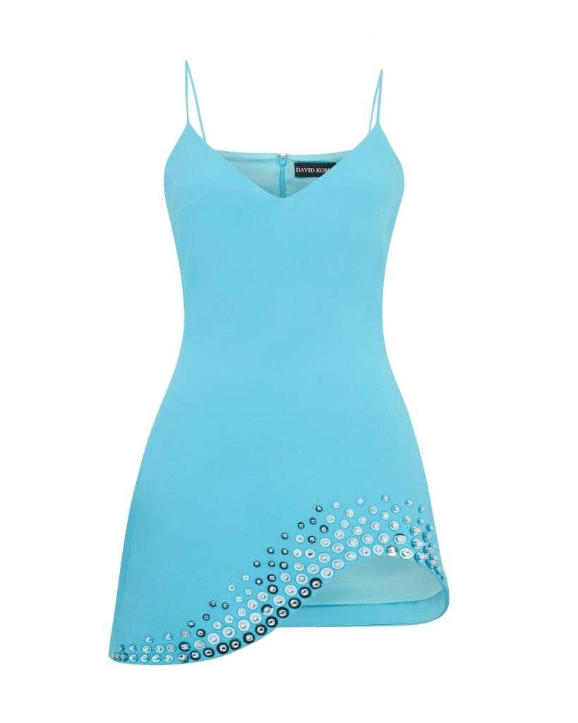 knee length dresses for ladies Curved Stitching Mini Dress main image 0